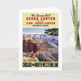 Dieser Sommer-Besuchs-Grand Canyon Karte
