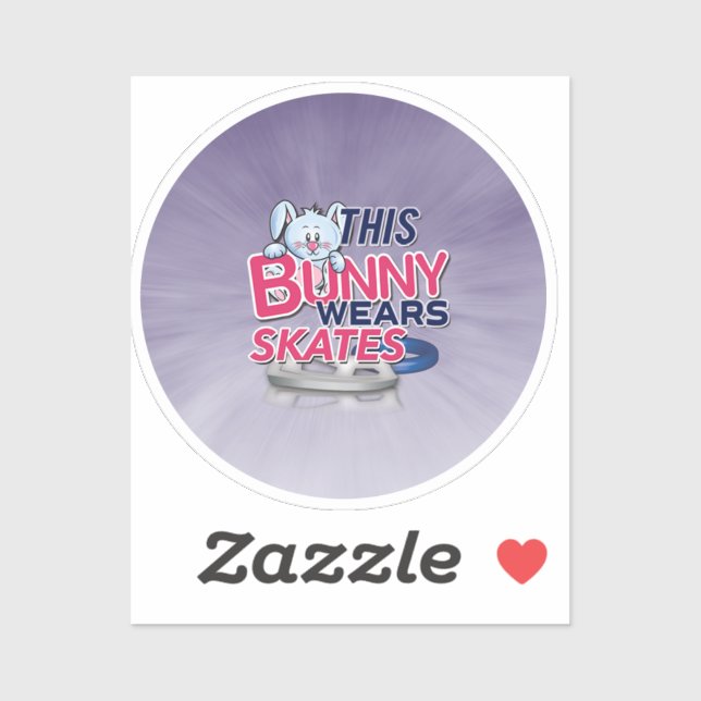 "Dieser Sonnenschein trägt Skate Aufkleber (Blatt)
