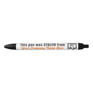 Dieser Stift wurde von gestohlen (Ihr Firmennamen)