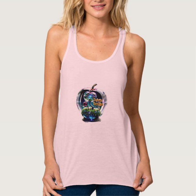 Dieser süße Traum: Ein Friedlicher Nachts-Retreat Tank Top (Vorderseite)