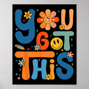 Dieser Testtag Groovy Motivierend Teacher S Poster