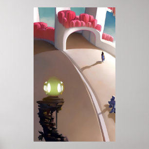 Dieser Traum ist ihre Reise, nicht ihre Ziellinie Poster