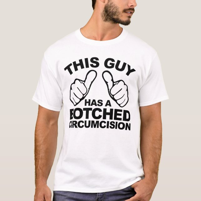 Dieser Typ hat eine verschlungene Verkrustung T-Shirt (Vorderseite)