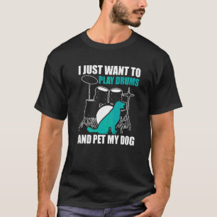 Dieser Typ ist das letzte nicht tätowierte Trommle T-Shirt