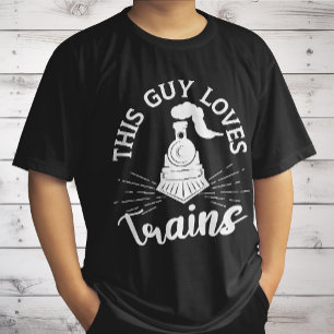 Dieser Typ Lieben Bahn Lover Funny Train T-Shirt