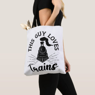 Dieser Typ Lieben Bahn Lover Funny Train Tasche