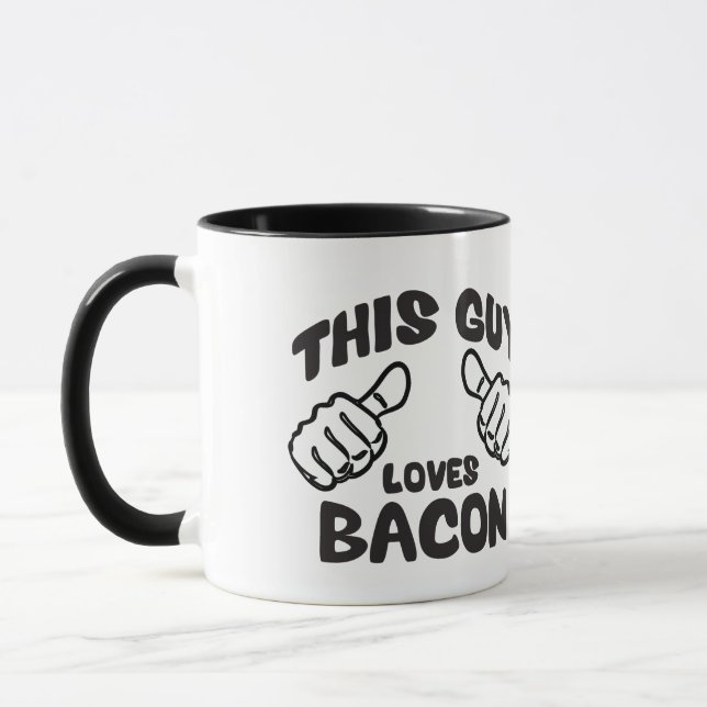 Dieser Typ Lieben wieder zurück Tasse (Links)