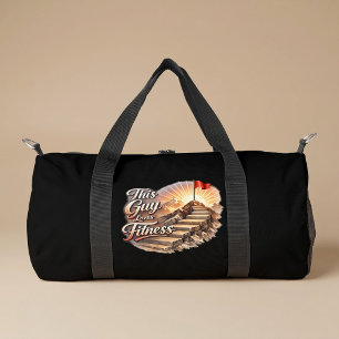 Dieser Typ liebt Fitness Duffle Bag