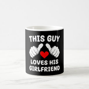 Dieser Typ liebt seine Freundin Kaffeetasse