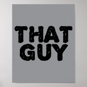 Dieser Typ lustig dieser Typ Typ Geschenk Igovernm Poster