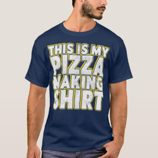 Dieser Typ macht das beste Pizza Funny Pizza Party T-Shirt