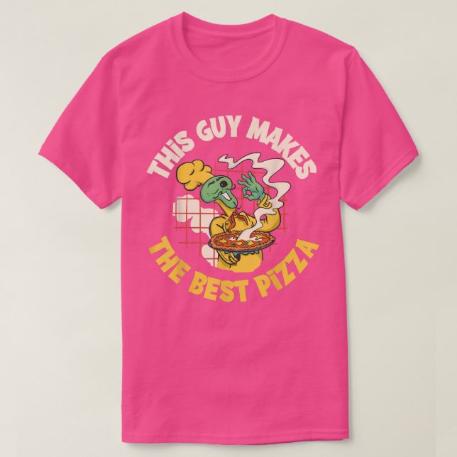 Dieser Typ macht den besten Pizza-T - Shirt (Design vorne)