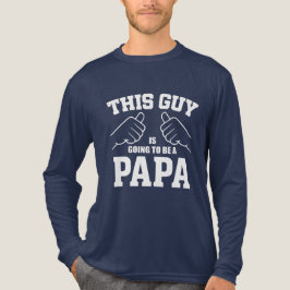 Dieser Typ wird Papa - neuer Papa Tri-Blend Shirt