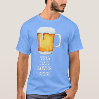 Dieser Vater Lieben Beer Funny Beer  T-Shirt