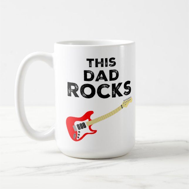 Dieser Vater Rocks Kaffeetasse (Links)