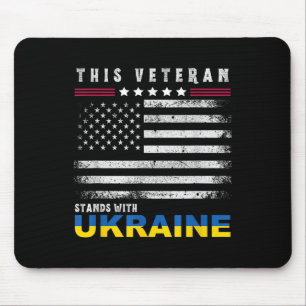 Dieser Veteran steht in der Ukraine Mousepad