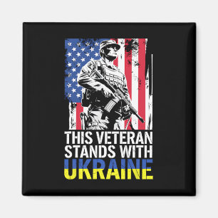 Dieser Veteran steht mit der Ukraine 7 Magnet