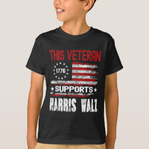 Dieser Veteran unterstützt Harris Wheimer 2024 Ame T-Shirt