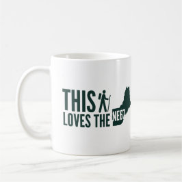 "Dieser Wanderer-Lieben das Neu-England 67" Kaffeetasse