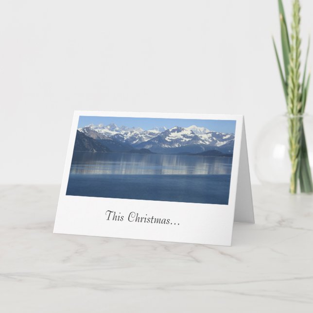 Dieser Weihnachts… Frieden Feiertagskarte (Vorderseite)