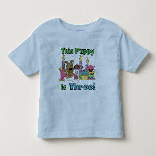 Dieser Welpe sind drei Hemden und Geschenke Kleinkind T-shirt