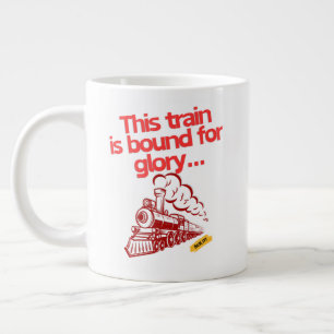 Dieser Zug ist an Ruhm gebunden.. Jumbo-Tasse