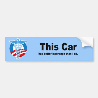 Dieses Auto hat bessere Versicherung, als ich tue Autoaufkleber