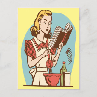 Dieses besondere Gericht zubereiten! Postkarte