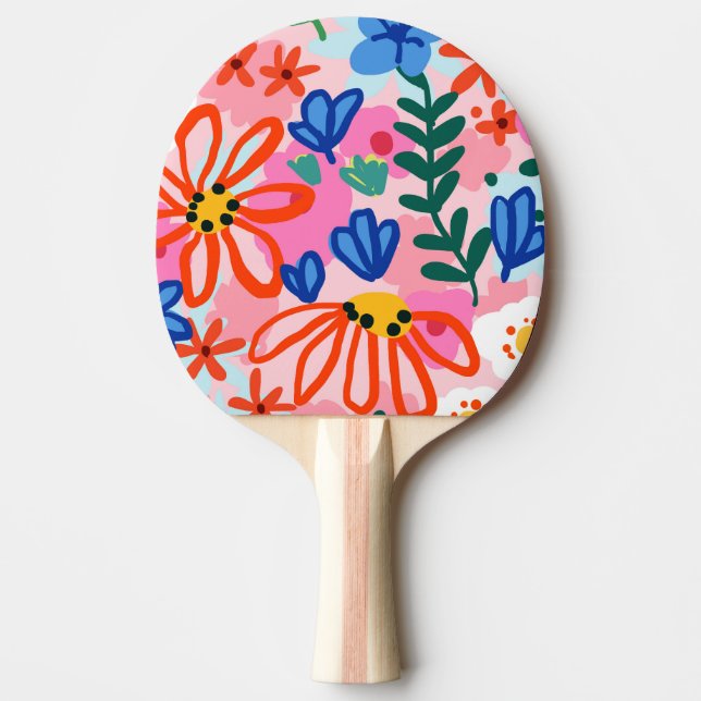Dieses blumensommerliche Kinda-Gefühl Tischtennis Schläger (Vorderseite)