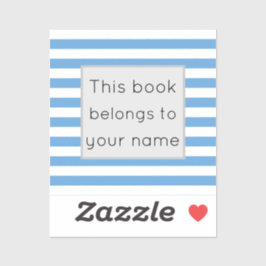 Dieses Buch gehört Aufkleber