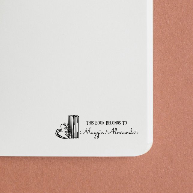 Dieses Buch gehört dazu, Buchzeichen zu benennen Permastempel (Von Creator hochgeladen)