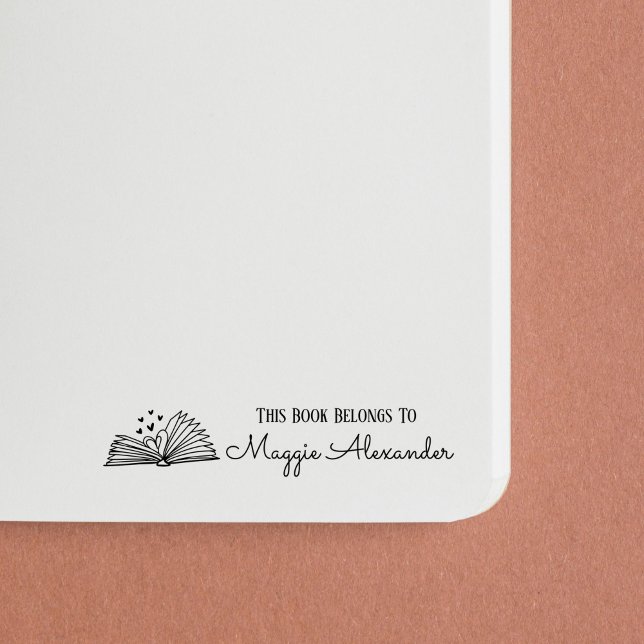 Dieses Buch gehört dazu, Buchzeichen zu benennen Permastempel (Von Creator hochgeladen)