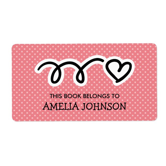 Dieses Buch gehört den Buchzeichen des Herzens (Vorne)