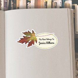 Dieses Buch gehört zum Leaf Buchzeichen Label