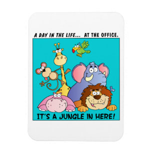 Dieses Büro ist ein Dschungel Magnet
