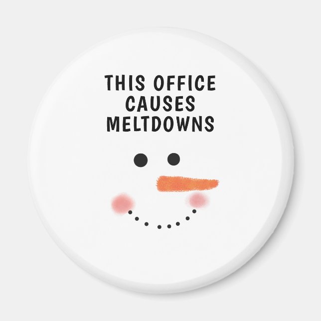 Dieses Büro verursacht Meltdowns lustigen Quotiers Magnet (Vorne)