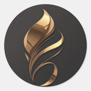 Dieses Design sieht sehr gut aus Runder Aufkleber