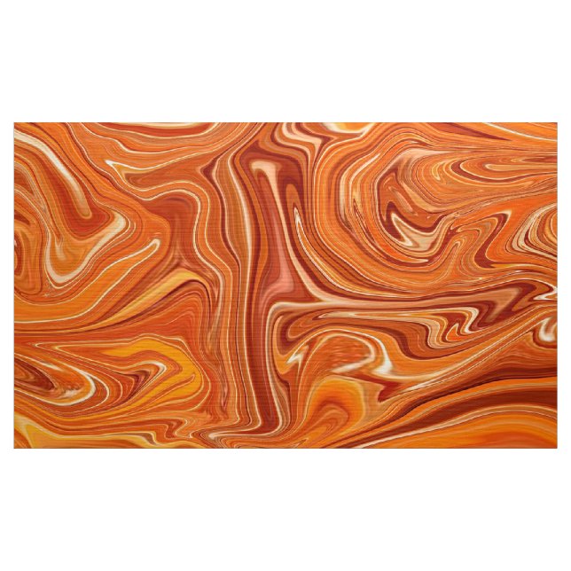 Dieses digitale Orange marmorierte Textur9-Gewebe Stoff (Yard (91,4 cm))