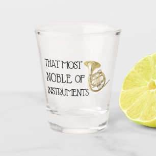 Dieses edelste der Instrumente - französisches Schnapsglas