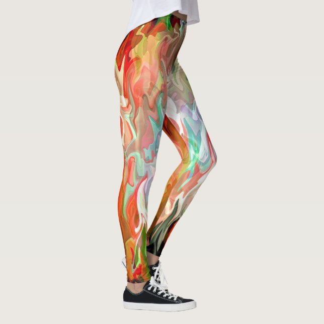 Dieses Feuer brennt von innen... Leggings (Rechts)