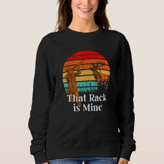 Dieses Geweih gehört mir - Hirschjagd Elk-Jäger Wa Sweatshirt