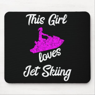 Dieses Girl Lieben Jet Ski Wasserfahrzeug Wassersk Mousepad