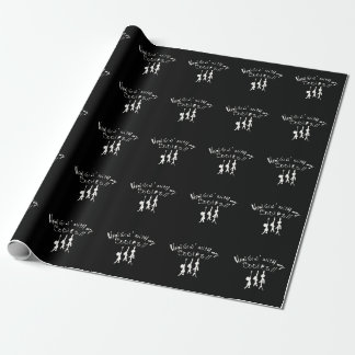 Dieses Halloween werde ich Hangin' mit meinen Leic Geschenkpapier
