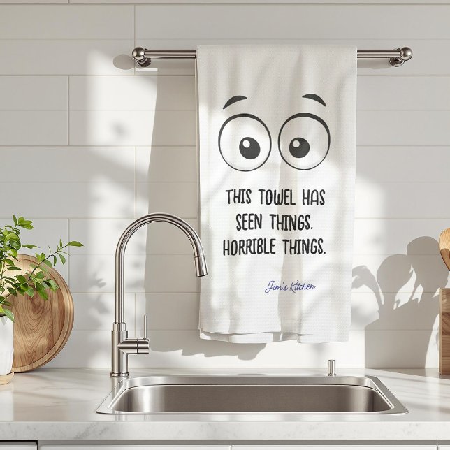 Dieses Handtuch hat die Dinge lustig gesehen (Von Creator hochgeladen)