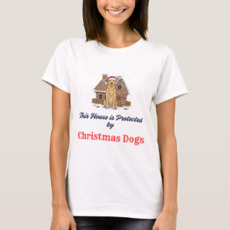 🏠 Dieses Haus wird von Weihnachtshunden geschützt T-Shirt
