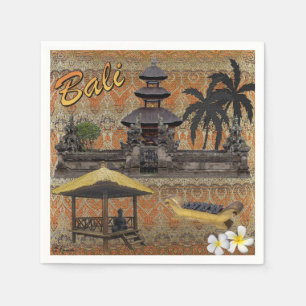 Dieses ist Bali Serviette