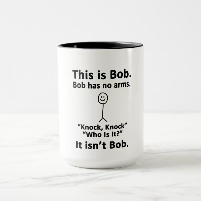 Dieses ist Bob Tasse (Zentrum)