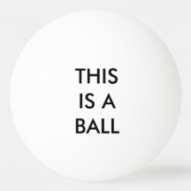 DIESES IST EIN BALL - Staat das offensichtliche