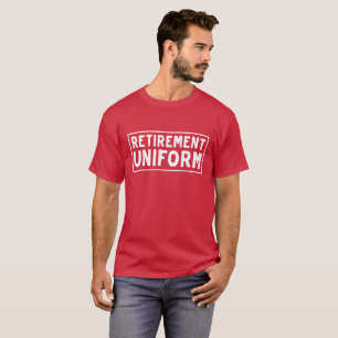 Dieses ist ein Ruhestands-Uniform-T - Shirt