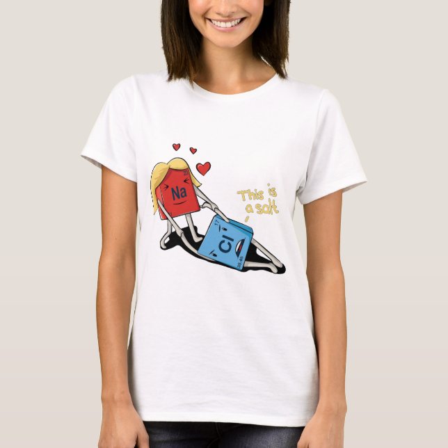 Dieses ist ein Salz T-Shirt (Vorderseite)